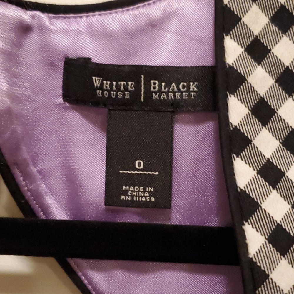 MODERN GINGHAM SHEATH - Picture 3 of 6